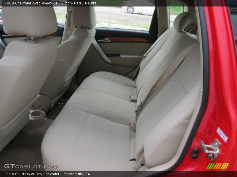 Victory Red / Neutral 2009 Chevrolet Aveo Aveo5 LT
