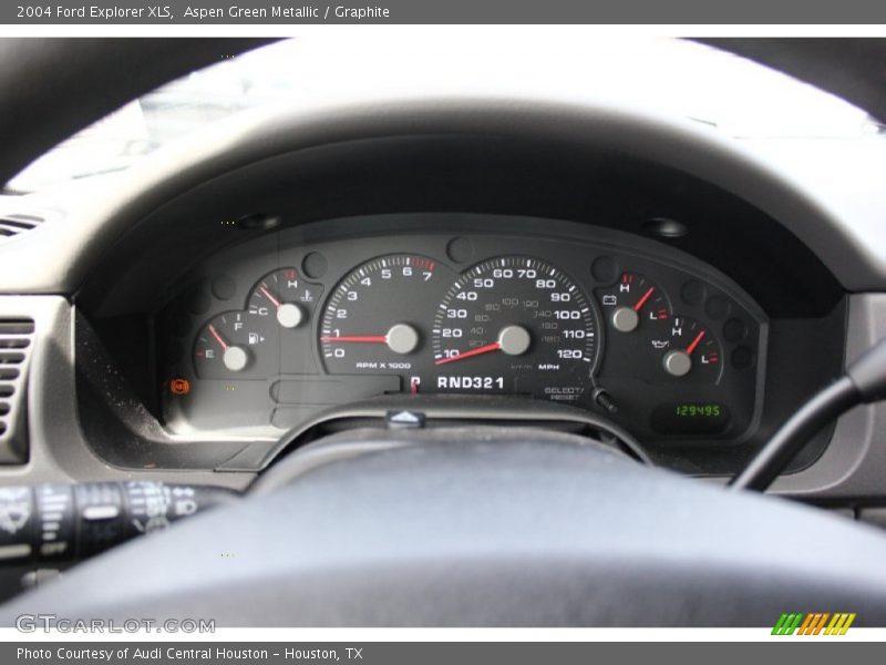 Aspen Green Metallic / Graphite 2004 Ford Explorer XLS