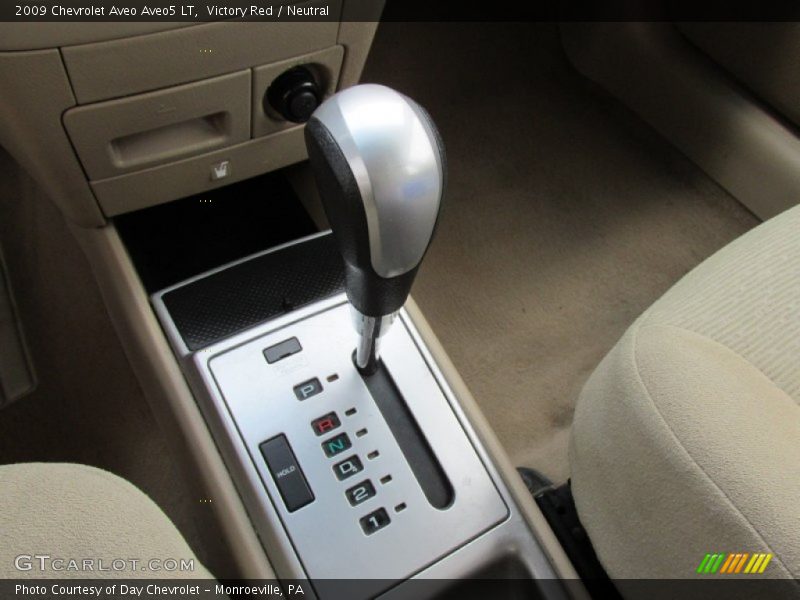 Victory Red / Neutral 2009 Chevrolet Aveo Aveo5 LT