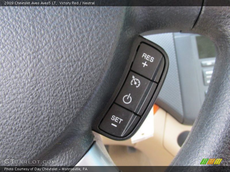 Victory Red / Neutral 2009 Chevrolet Aveo Aveo5 LT