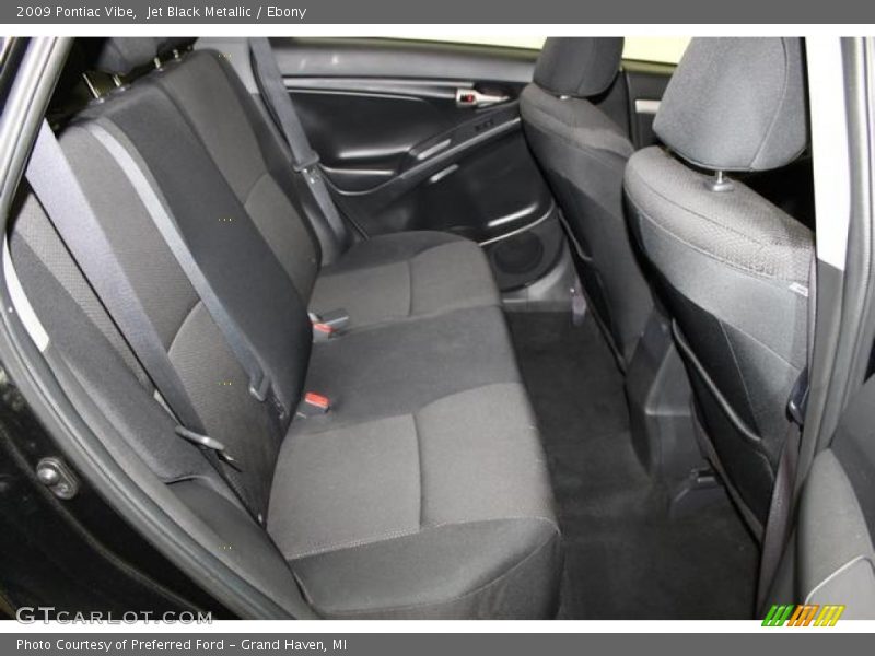 Jet Black Metallic / Ebony 2009 Pontiac Vibe