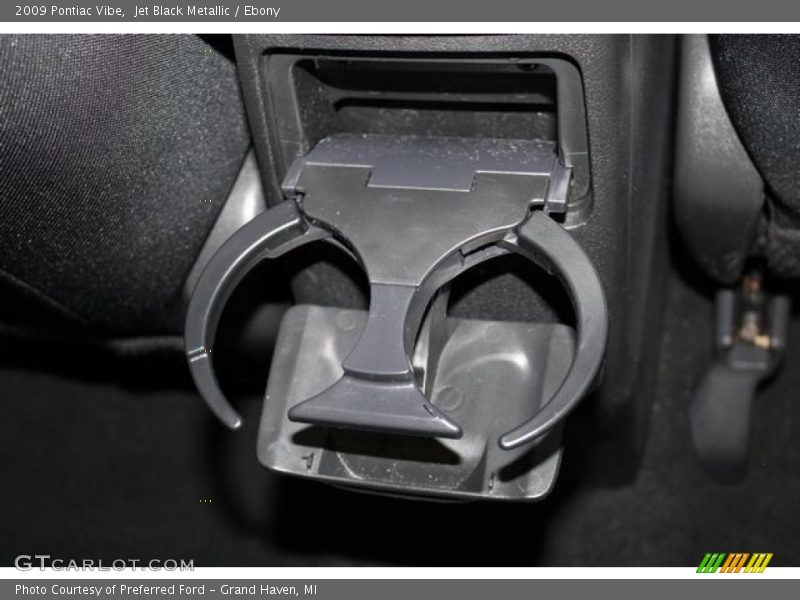 Jet Black Metallic / Ebony 2009 Pontiac Vibe