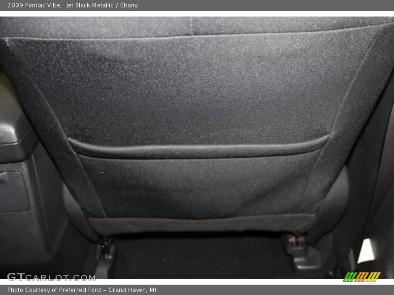 Jet Black Metallic / Ebony 2009 Pontiac Vibe