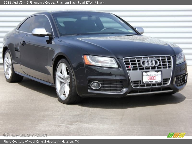 Phantom Black Pearl Effect / Black 2012 Audi S5 4.2 FSI quattro Coupe