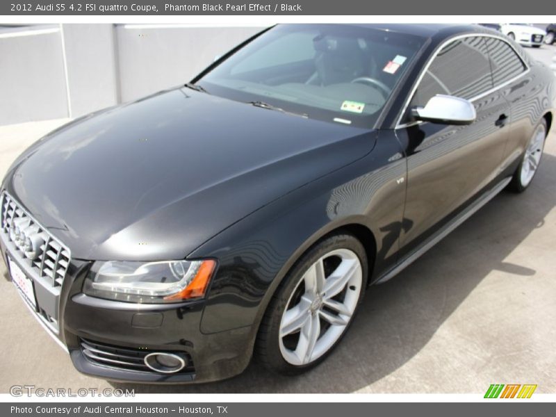 Phantom Black Pearl Effect / Black 2012 Audi S5 4.2 FSI quattro Coupe