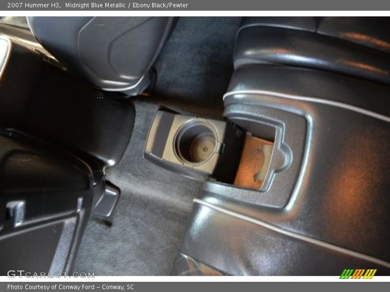 Midnight Blue Metallic / Ebony Black/Pewter 2007 Hummer H3