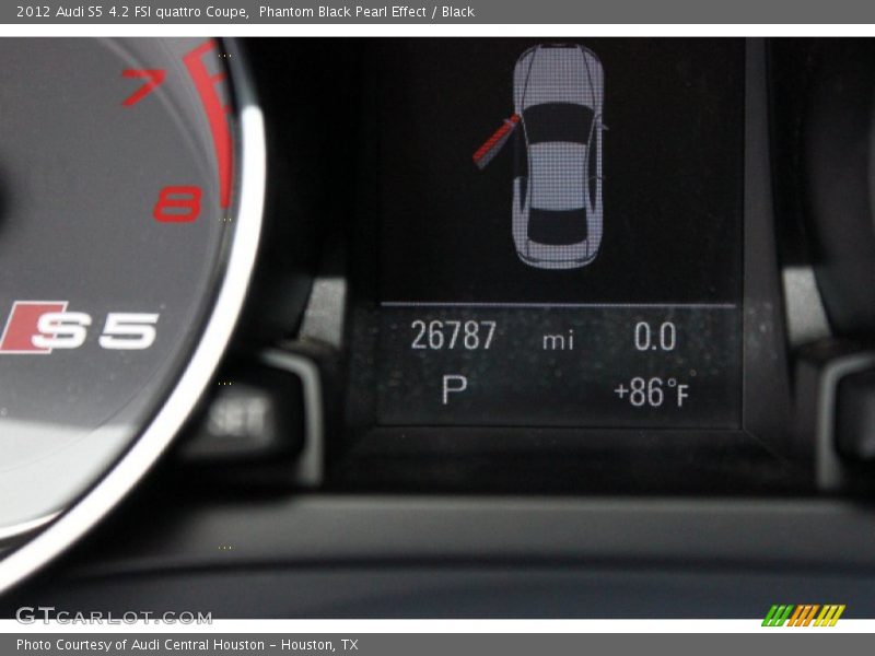 Phantom Black Pearl Effect / Black 2012 Audi S5 4.2 FSI quattro Coupe