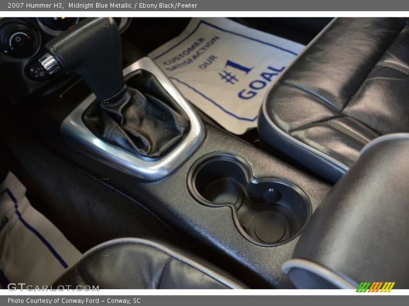 Midnight Blue Metallic / Ebony Black/Pewter 2007 Hummer H3