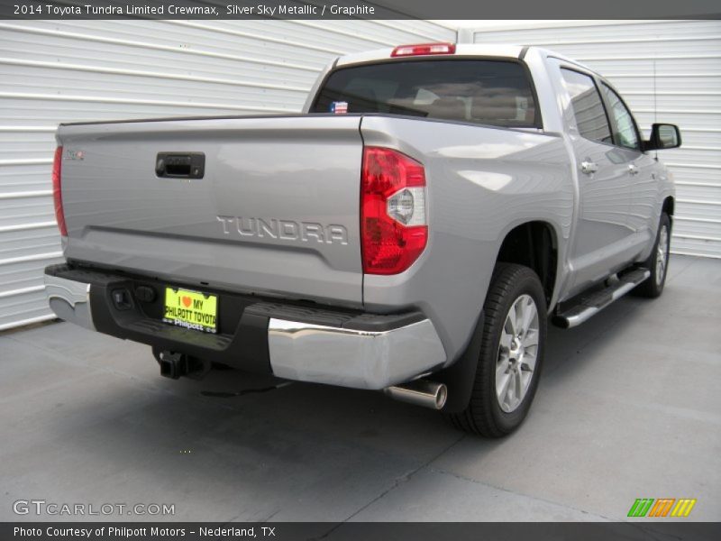 Silver Sky Metallic / Graphite 2014 Toyota Tundra Limited Crewmax