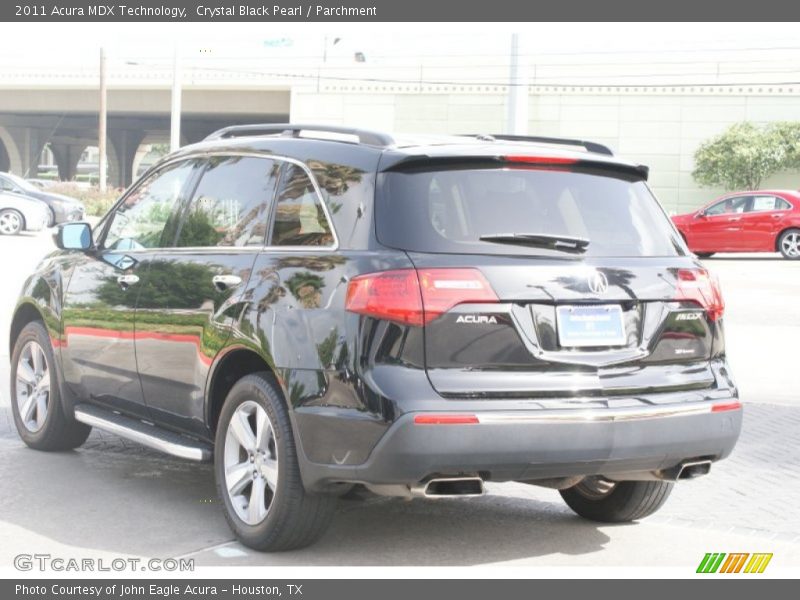 Crystal Black Pearl / Parchment 2011 Acura MDX Technology