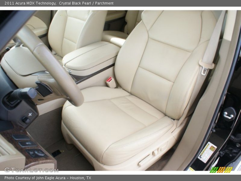 Crystal Black Pearl / Parchment 2011 Acura MDX Technology