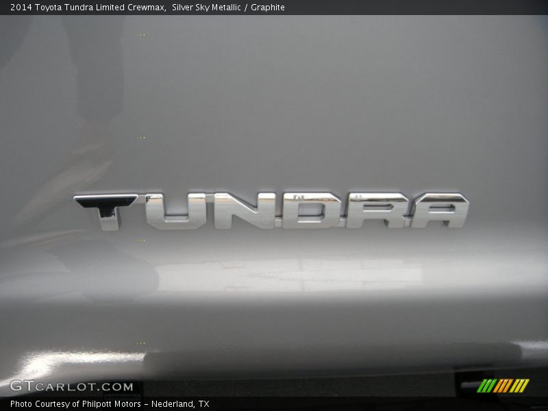 Silver Sky Metallic / Graphite 2014 Toyota Tundra Limited Crewmax