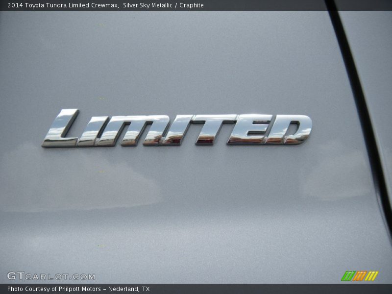 Silver Sky Metallic / Graphite 2014 Toyota Tundra Limited Crewmax