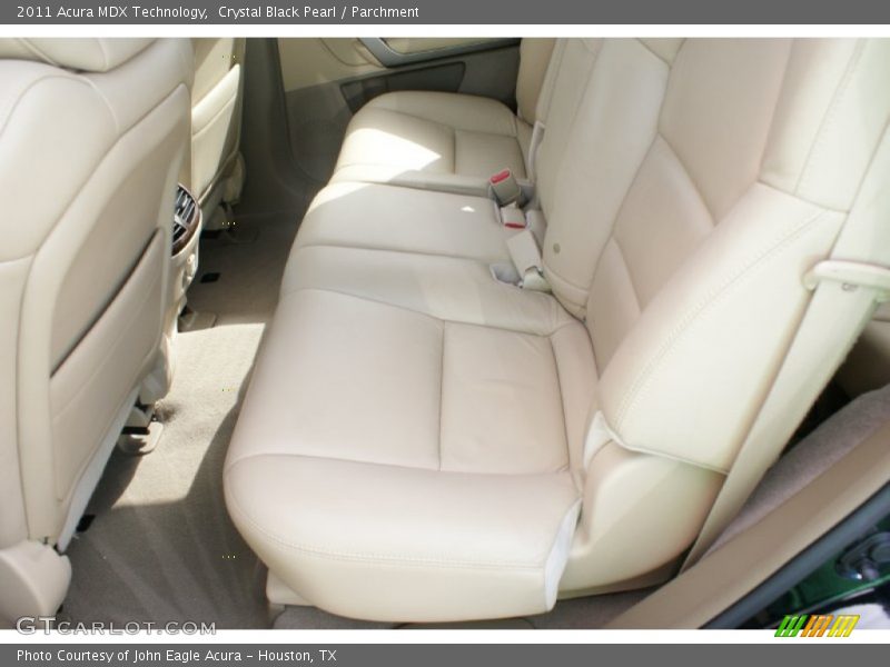Crystal Black Pearl / Parchment 2011 Acura MDX Technology