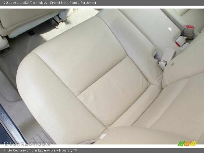 Crystal Black Pearl / Parchment 2011 Acura MDX Technology