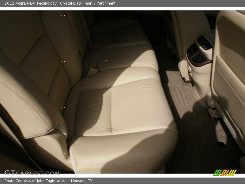 Crystal Black Pearl / Parchment 2011 Acura MDX Technology