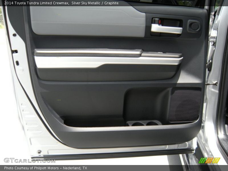 Silver Sky Metallic / Graphite 2014 Toyota Tundra Limited Crewmax