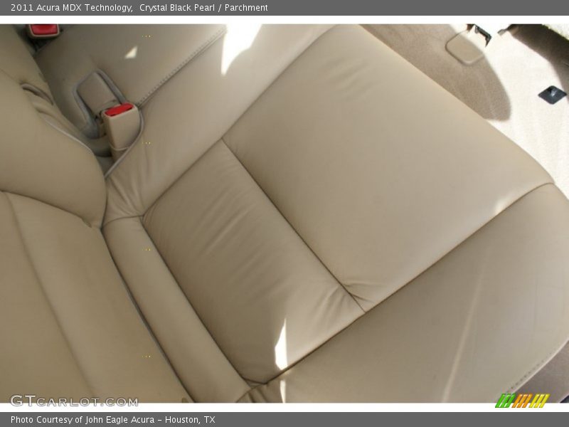 Crystal Black Pearl / Parchment 2011 Acura MDX Technology