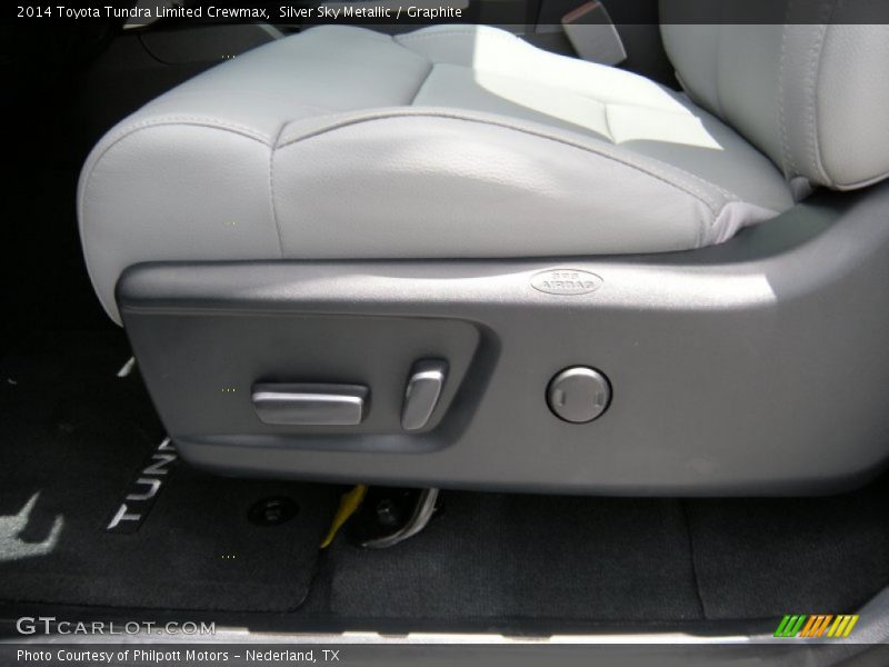 Silver Sky Metallic / Graphite 2014 Toyota Tundra Limited Crewmax