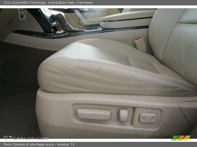 Crystal Black Pearl / Parchment 2011 Acura MDX Technology