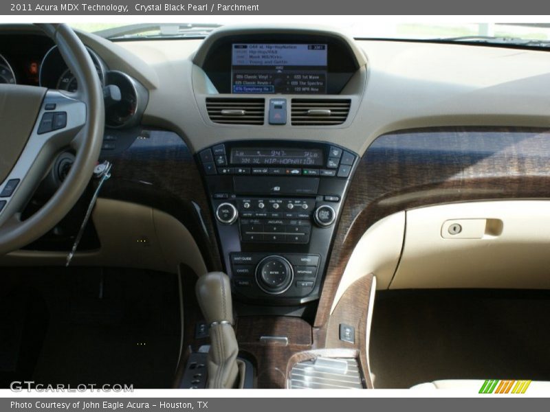 Crystal Black Pearl / Parchment 2011 Acura MDX Technology