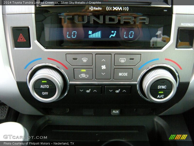 Silver Sky Metallic / Graphite 2014 Toyota Tundra Limited Crewmax