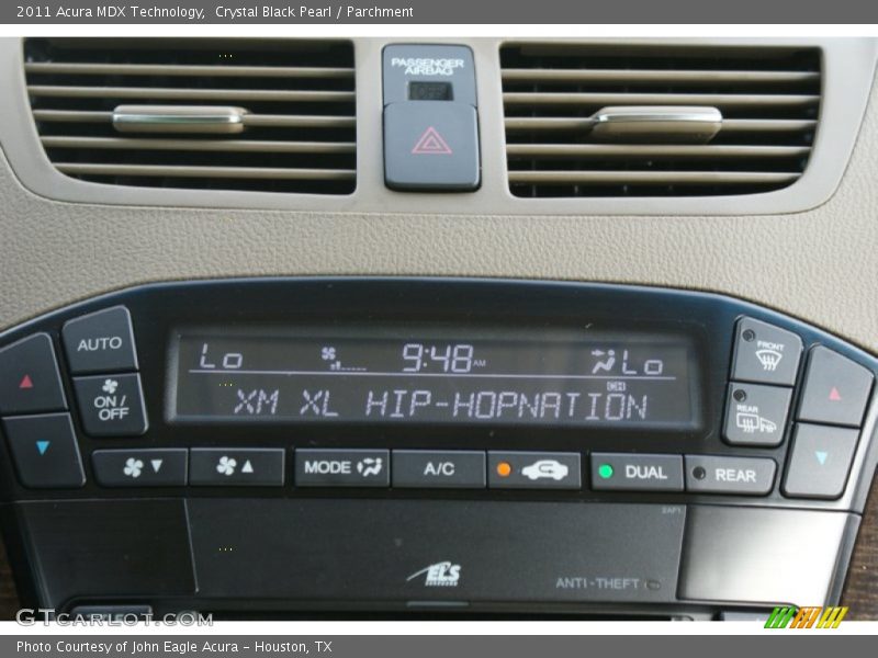 Crystal Black Pearl / Parchment 2011 Acura MDX Technology