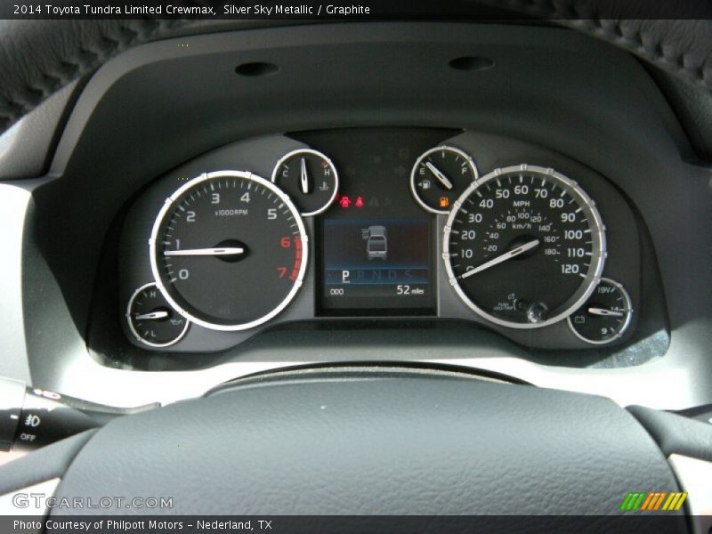 Silver Sky Metallic / Graphite 2014 Toyota Tundra Limited Crewmax