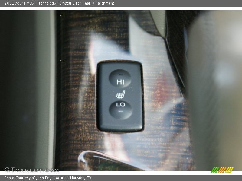 Crystal Black Pearl / Parchment 2011 Acura MDX Technology