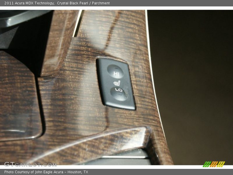 Crystal Black Pearl / Parchment 2011 Acura MDX Technology