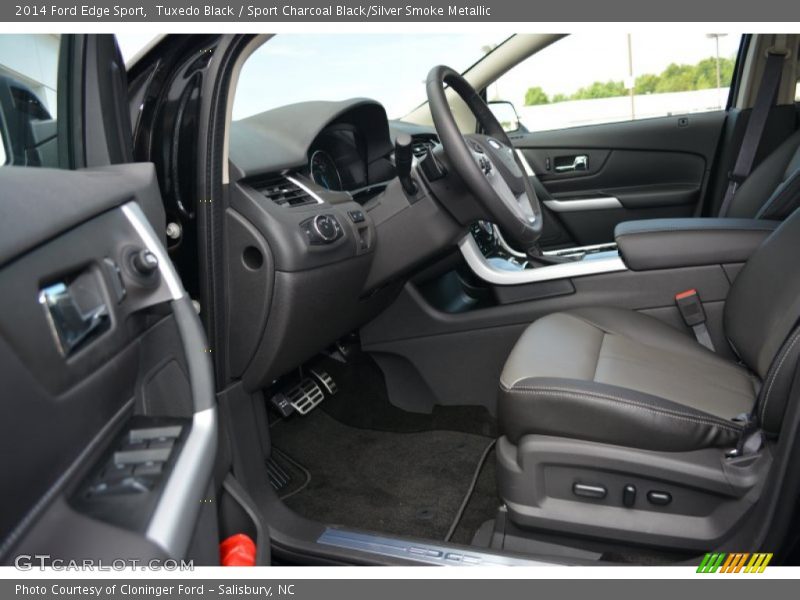 Front Seat of 2014 Edge Sport