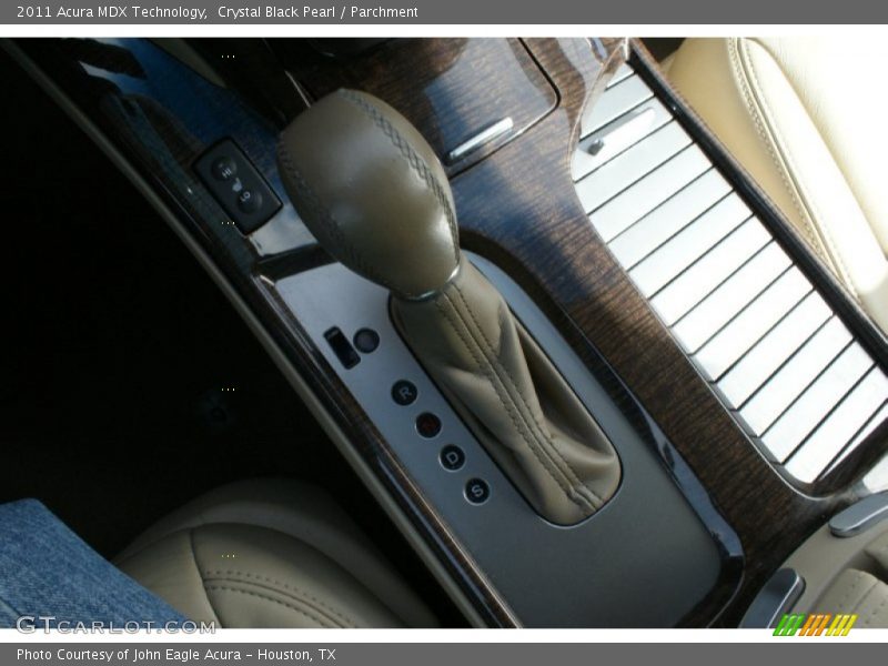 Crystal Black Pearl / Parchment 2011 Acura MDX Technology