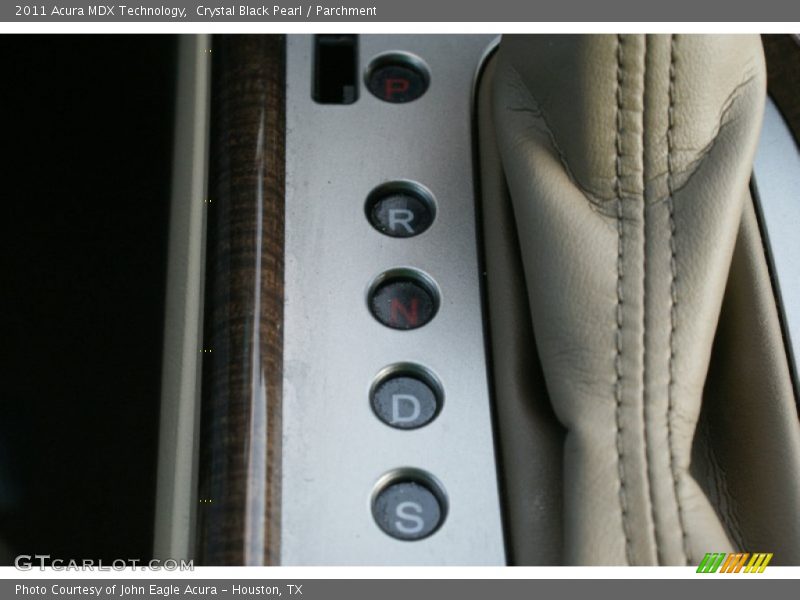 Crystal Black Pearl / Parchment 2011 Acura MDX Technology