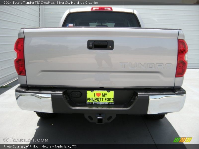 Silver Sky Metallic / Graphite 2014 Toyota Tundra TSS CrewMax