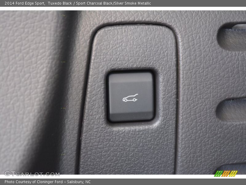 Tuxedo Black / Sport Charcoal Black/Silver Smoke Metallic 2014 Ford Edge Sport