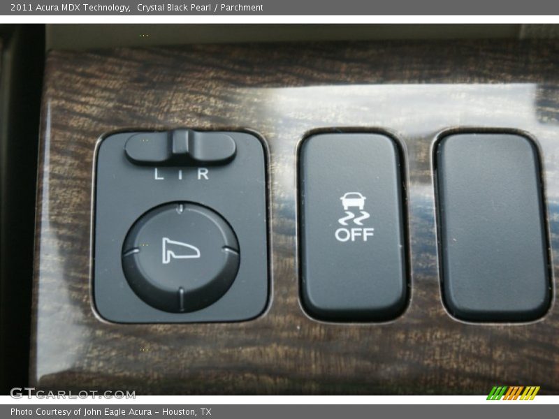 Crystal Black Pearl / Parchment 2011 Acura MDX Technology