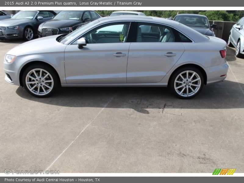  2015 A3 2.0 Premium Plus quattro Lotus Gray Metallic