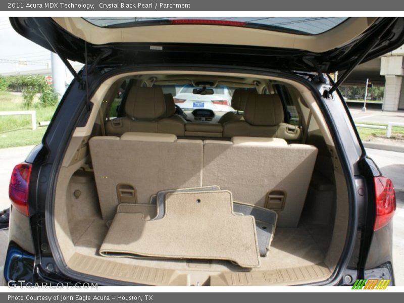Crystal Black Pearl / Parchment 2011 Acura MDX Technology