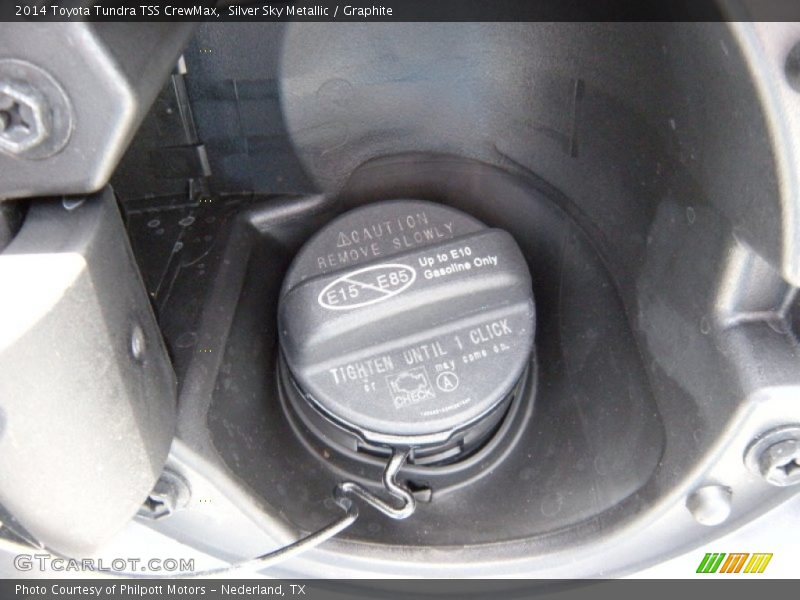 Silver Sky Metallic / Graphite 2014 Toyota Tundra TSS CrewMax