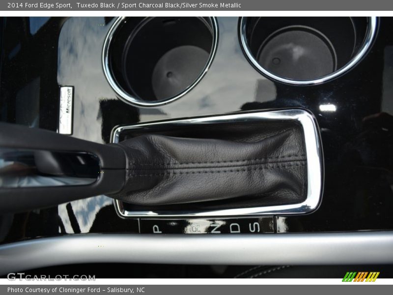 Tuxedo Black / Sport Charcoal Black/Silver Smoke Metallic 2014 Ford Edge Sport