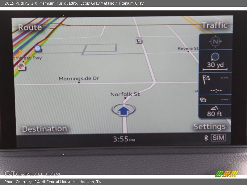 Navigation of 2015 A3 2.0 Premium Plus quattro