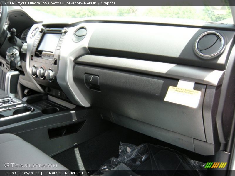 Silver Sky Metallic / Graphite 2014 Toyota Tundra TSS CrewMax
