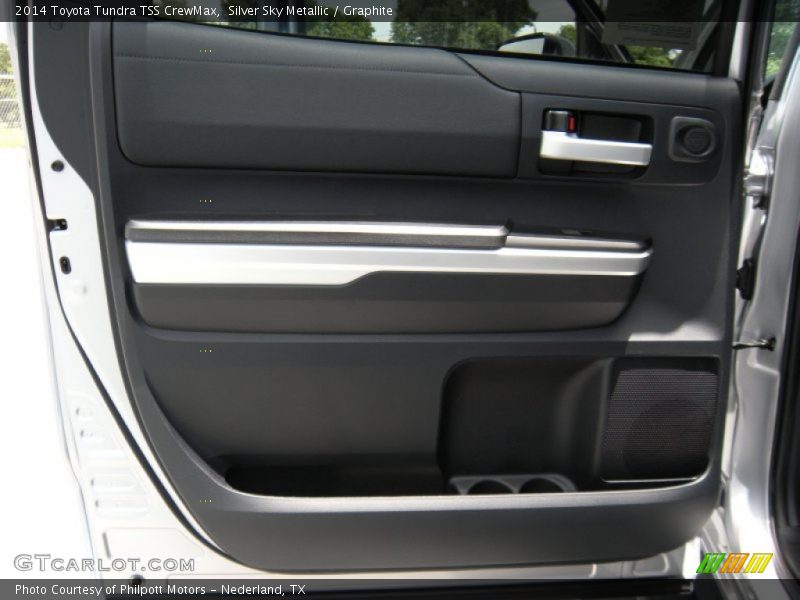 Silver Sky Metallic / Graphite 2014 Toyota Tundra TSS CrewMax