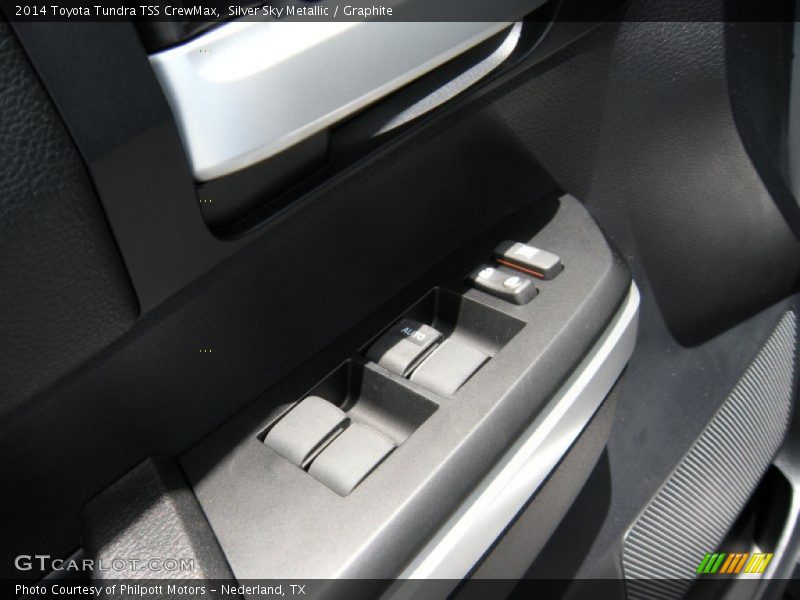Silver Sky Metallic / Graphite 2014 Toyota Tundra TSS CrewMax