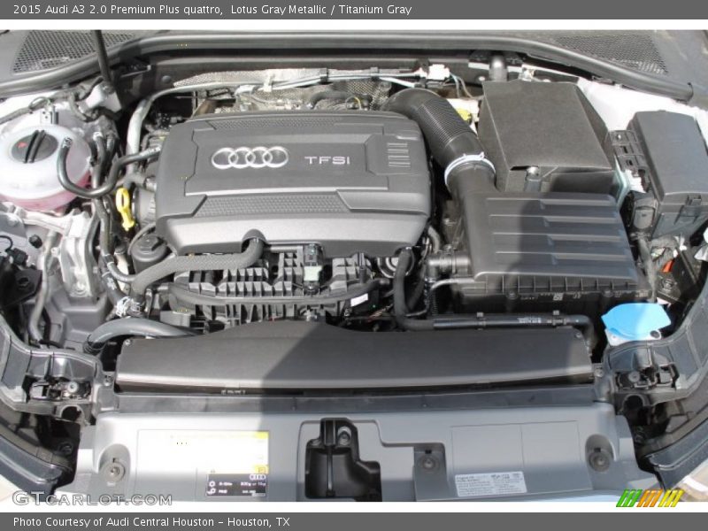  2015 A3 2.0 Premium Plus quattro Engine - 2.0 Liter Turbocharged/TFSI DOHC 16-Valve VVT 4 Cylinder