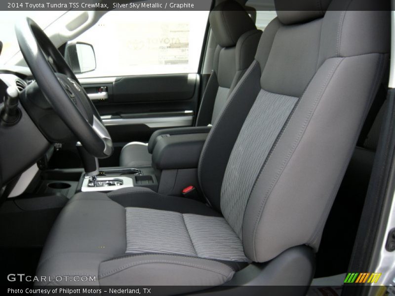 Silver Sky Metallic / Graphite 2014 Toyota Tundra TSS CrewMax