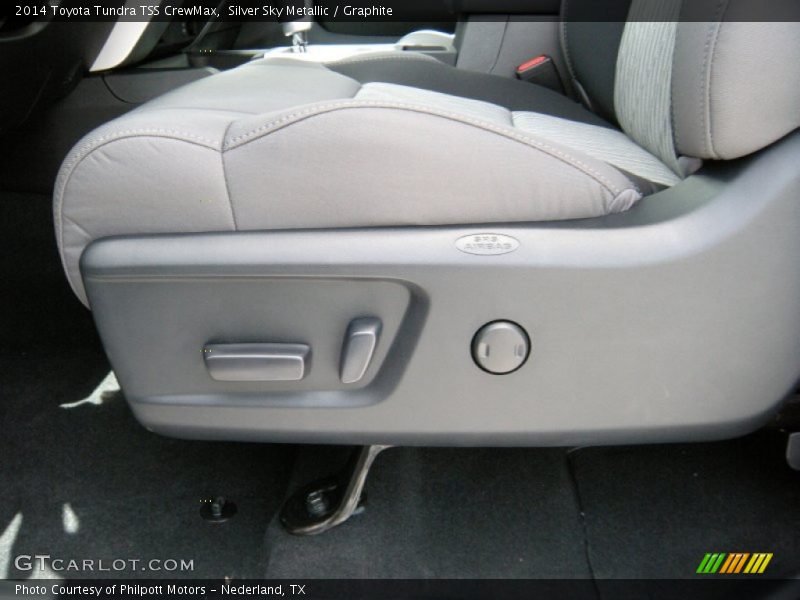 Silver Sky Metallic / Graphite 2014 Toyota Tundra TSS CrewMax