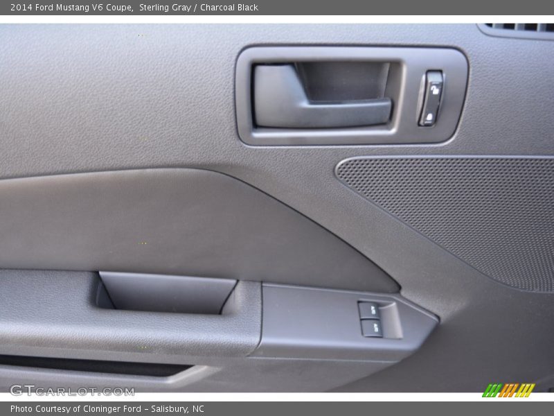 Sterling Gray / Charcoal Black 2014 Ford Mustang V6 Coupe