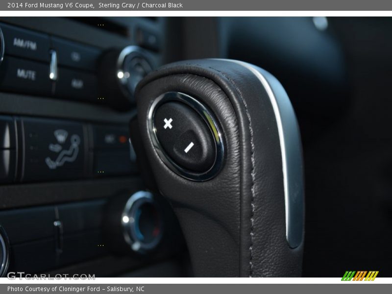 Sterling Gray / Charcoal Black 2014 Ford Mustang V6 Coupe
