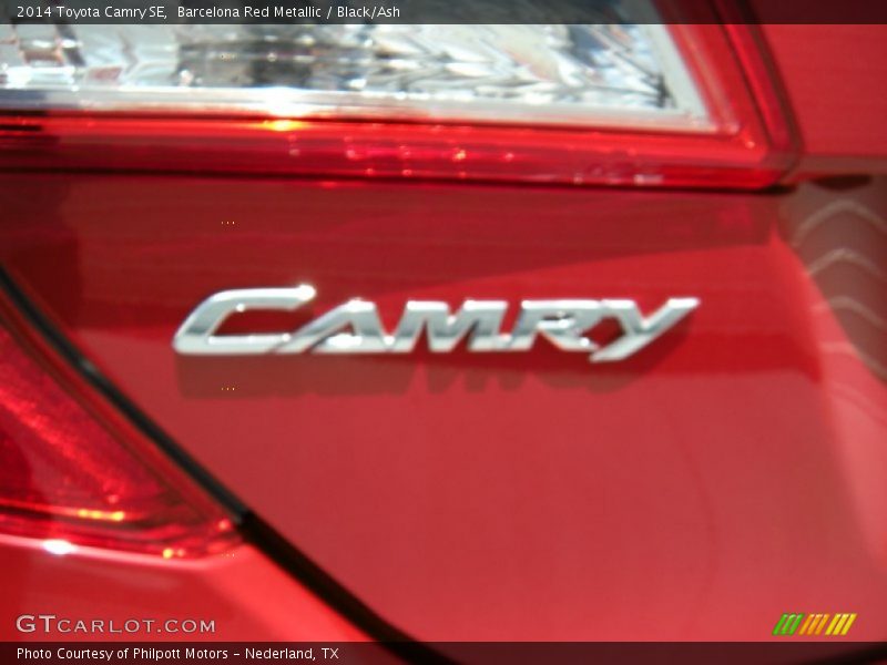 Barcelona Red Metallic / Black/Ash 2014 Toyota Camry SE